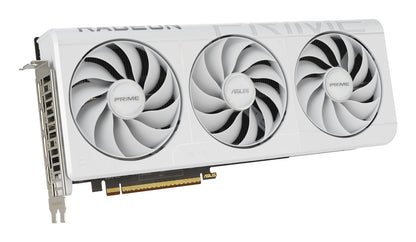 ASUS Prime -RX9070XT-O16G-WHITE AMD Radeon RX 9070 XT 16 GB GDDR6