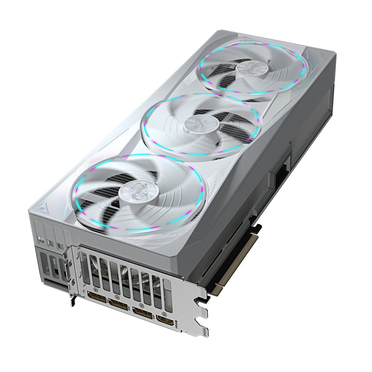 GIGABYTE AORUS GeForce RTX 5090 MASTER ICE 32G Graphics Card - 32GB GDDR7, 512bit, PCI-E 5.0, 2655MHz Core Clock, 3 x DP 2.1a, 1 x HDMI 2.1b, NVIDIA DLSS 4, GV-N5090AORUSM ICE-32GD