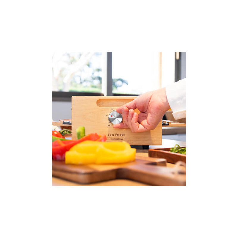 CECOTEC Cheese&Grill 8200 Wood Raclette