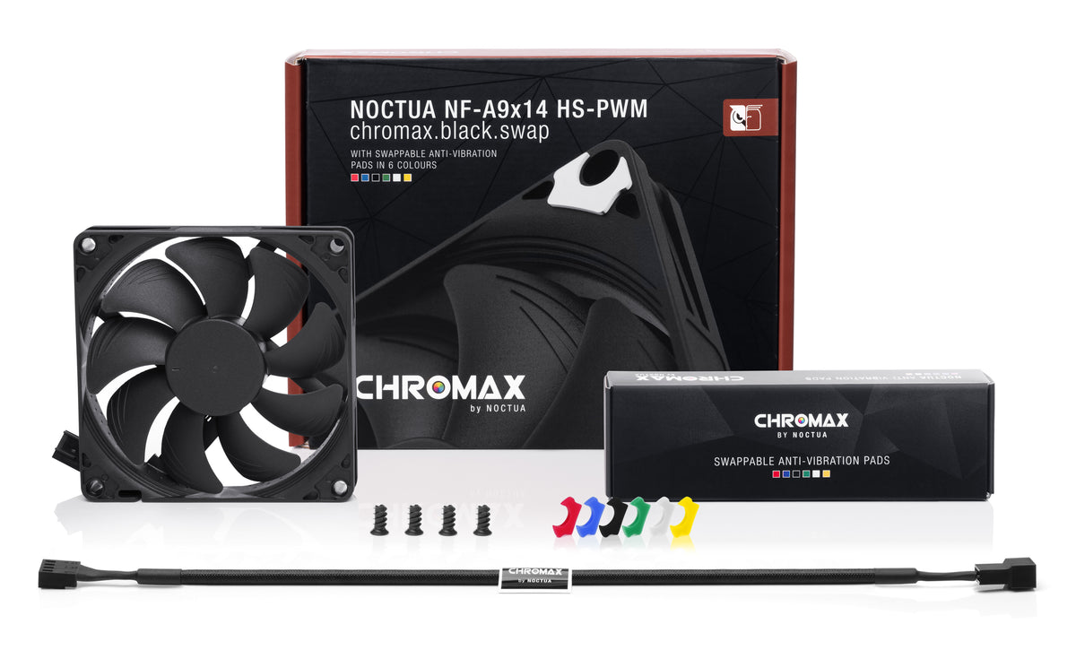 Noctua NF-A9X14 HS-PWM CH.BK.S 92mm Black Computer Case Cooling Fan