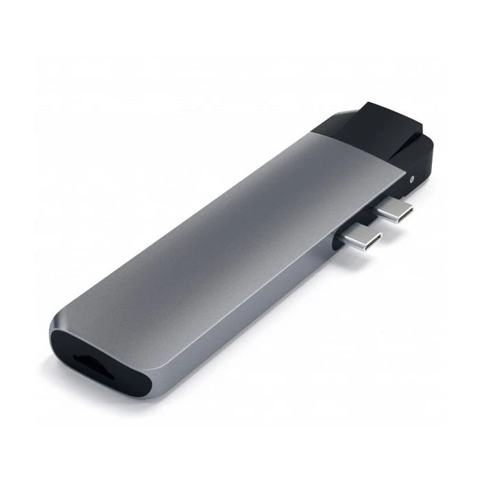 Satechi Type-C Pro Hub 4K HDMI with Ethernet space gray