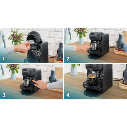 Bosch Coffeepadmachine Tassimo black Schwarz (TAS162E)