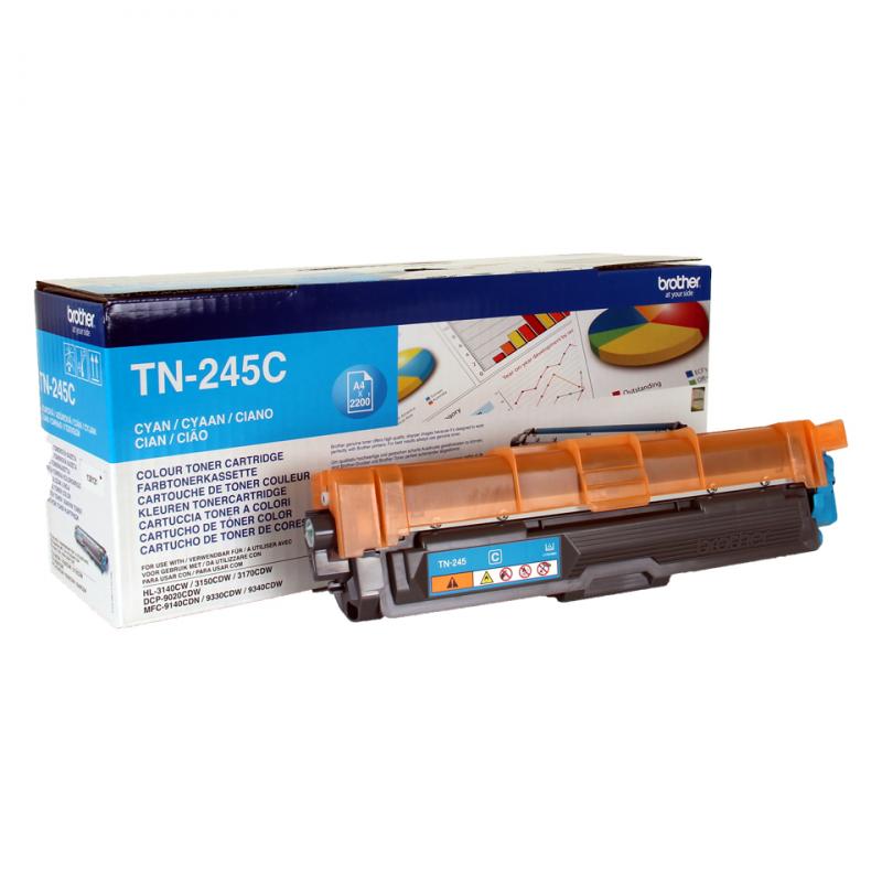 Brother Cartridge TN-245 TN245 Cyan 2,2k (TN245C)