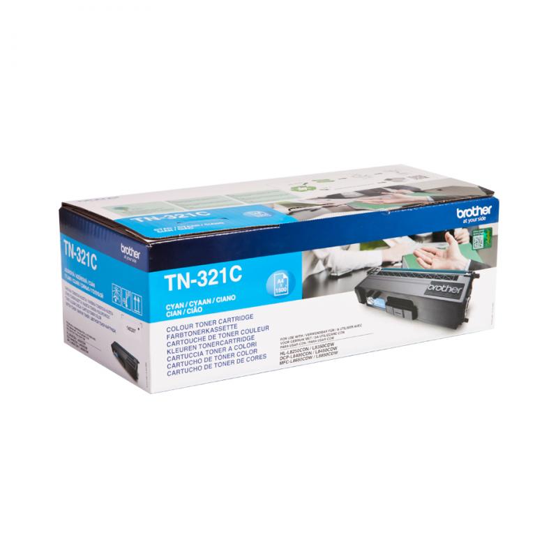 Brother Toner TN-321 TN321 Cyan 1,5k (TN321C)