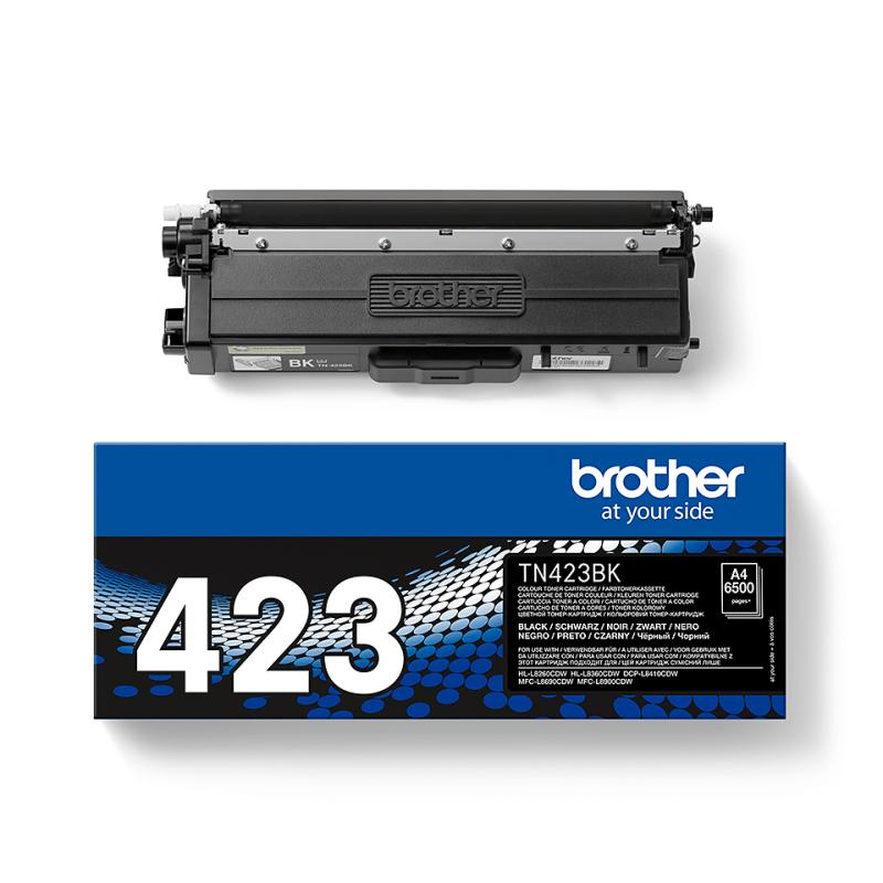Brother Toner TN-423 TN423 Black Schwarz 6,5k (TN423BK)
