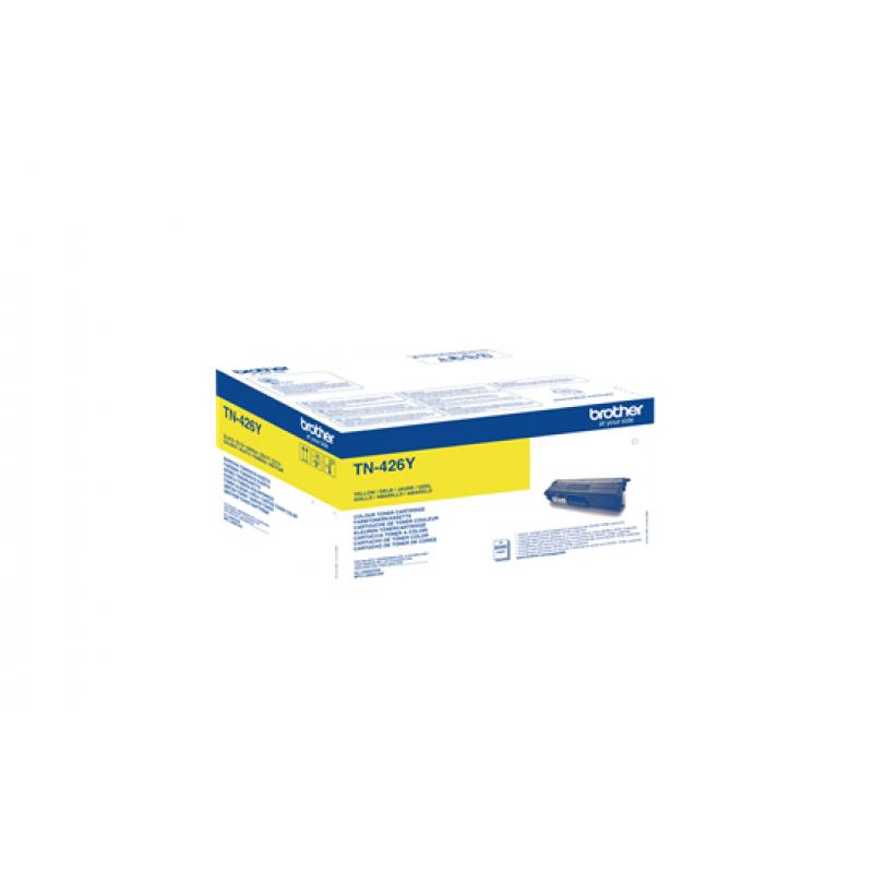 Brother Toner TN-426 TN426 Yellow Gelb 6,5k (TN426Y)