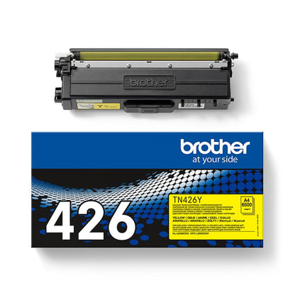 Brother Toner TN-426 TN426 Yellow Gelb 6,5k (TN426Y)