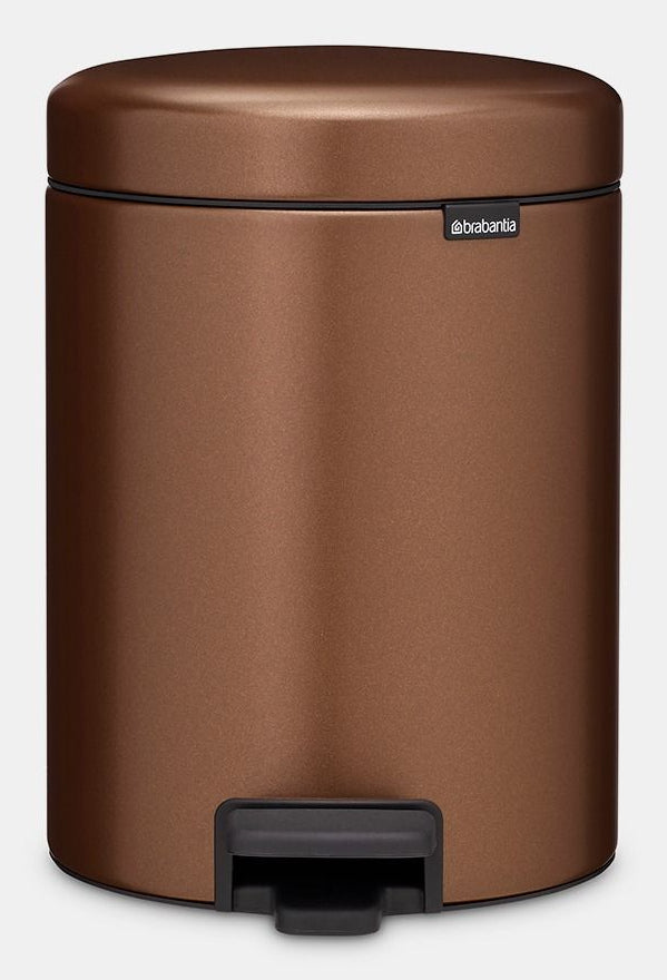 Brabantia Treteimer Newicon 5 L Warm Bronze