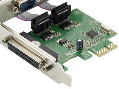 CONCEPTRONIC PCIe1x Card 2xRS232-Seri./1xParal.      2.5Gbps