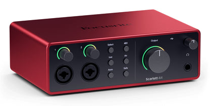 Focusrite Scarlett 4i4 4ης Γενιάς - Επαγγελματική Ηχητική Διεπαφή