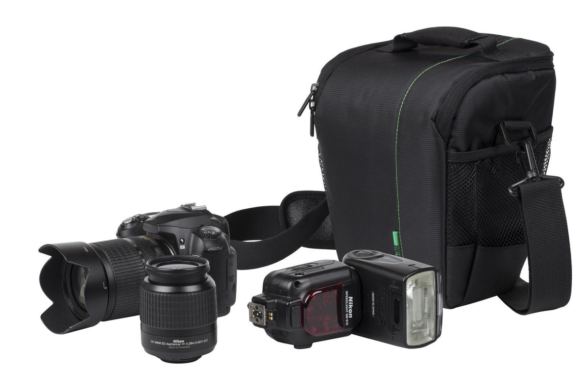 Rivacase 7440 Green Mantis DSLR Camera Bag Black