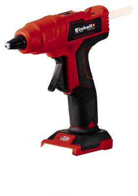 Glue gun TE-CG 18 Li-Solo AKU EINHELL Black, Red