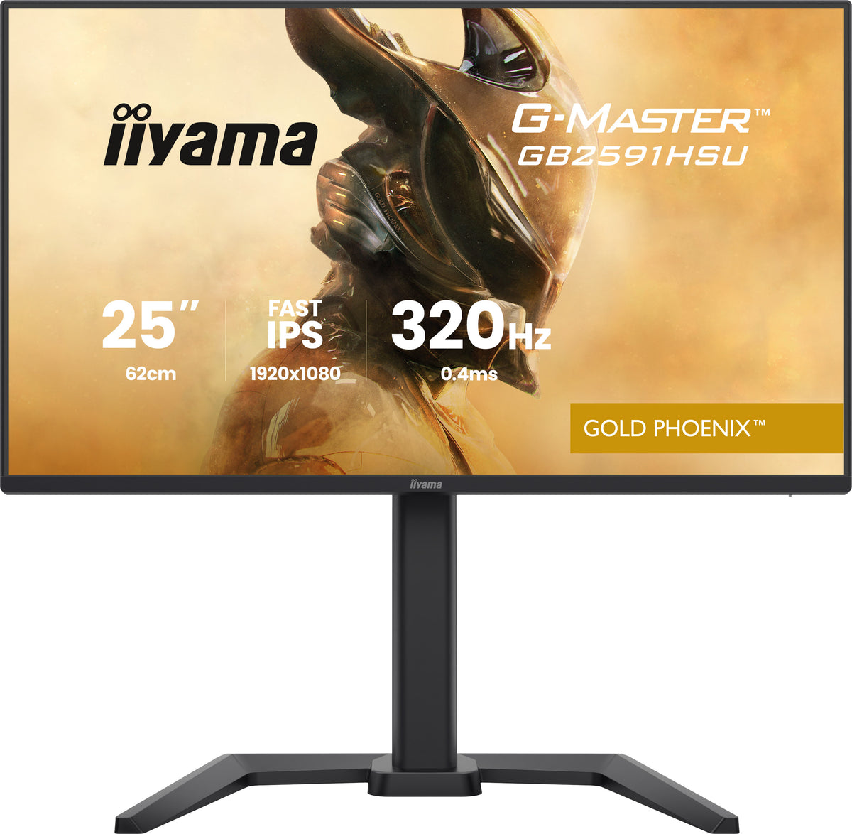 iiyama G-MASTER GB2591HSU-B1 computer monitor 62.2 cm (24.5") 1920 x 1080 pixels Full HD LED Black