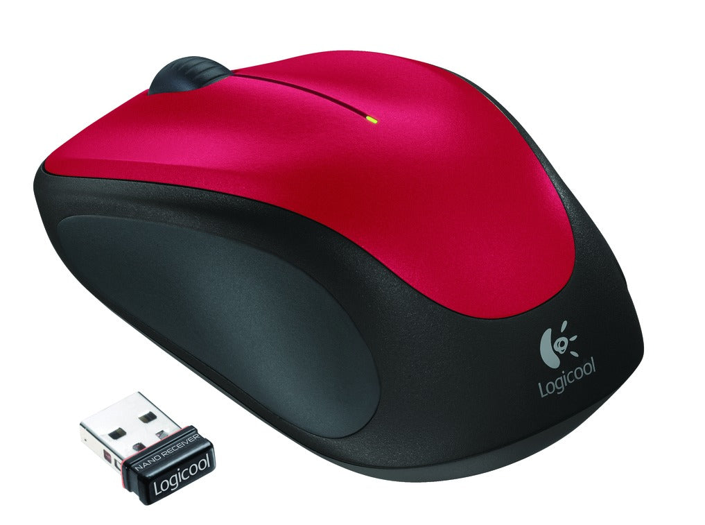 Logitech Wireless Mouse M235 red retail