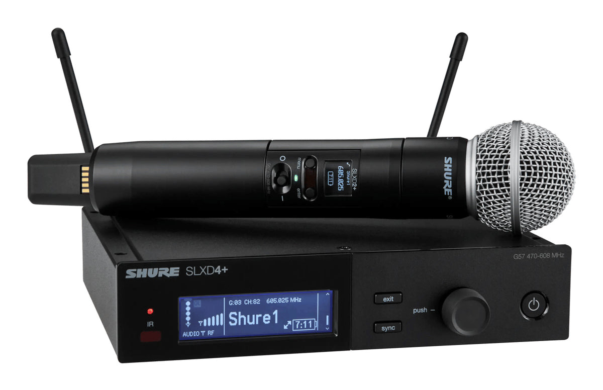 Shure SLXD24+E/58 - Mikrofon bezprzewodowy z kapsułą SM58