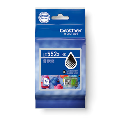 Brother LC552XLBK Ink Cartridge - 1 pc Original Black
