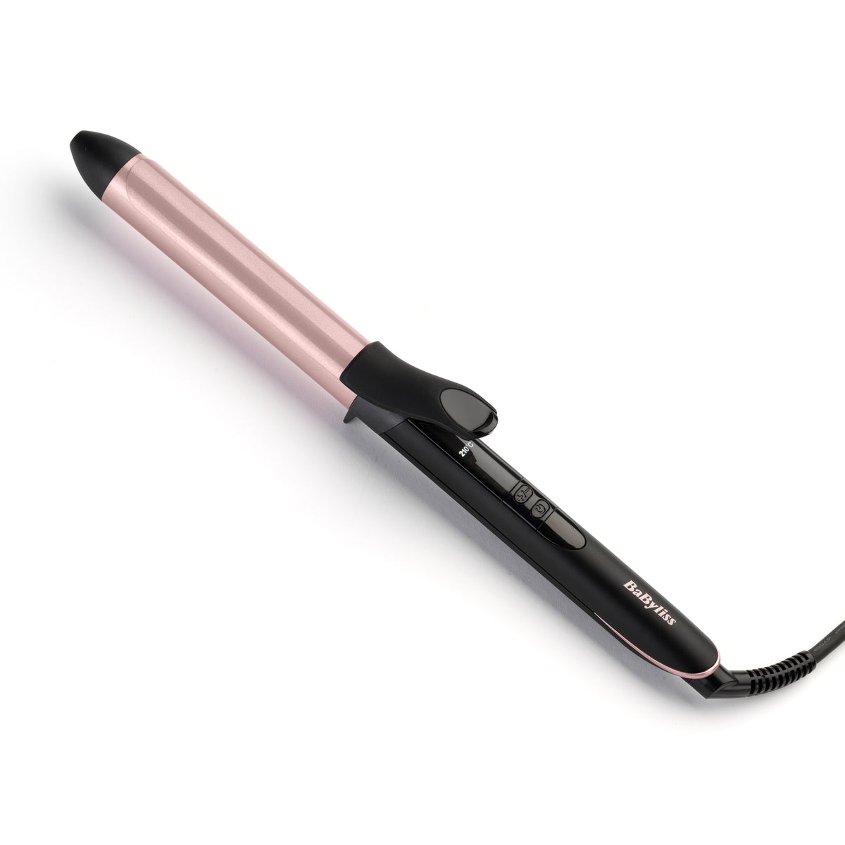 BaByliss 25mm Curling Tong Curling Iron — Warm Black & Pink Gold, 98.4" (2.5 m)