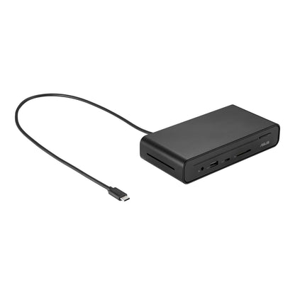 ASUS DC300 Triple Display USB-C Docking Station, USB 3.2 Gen 2 (3.1 Gen 2) Type-C, Black