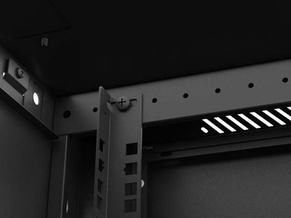 Lanberg WF01-6609-23B rack cabinet 9U Wall mounted rack Black