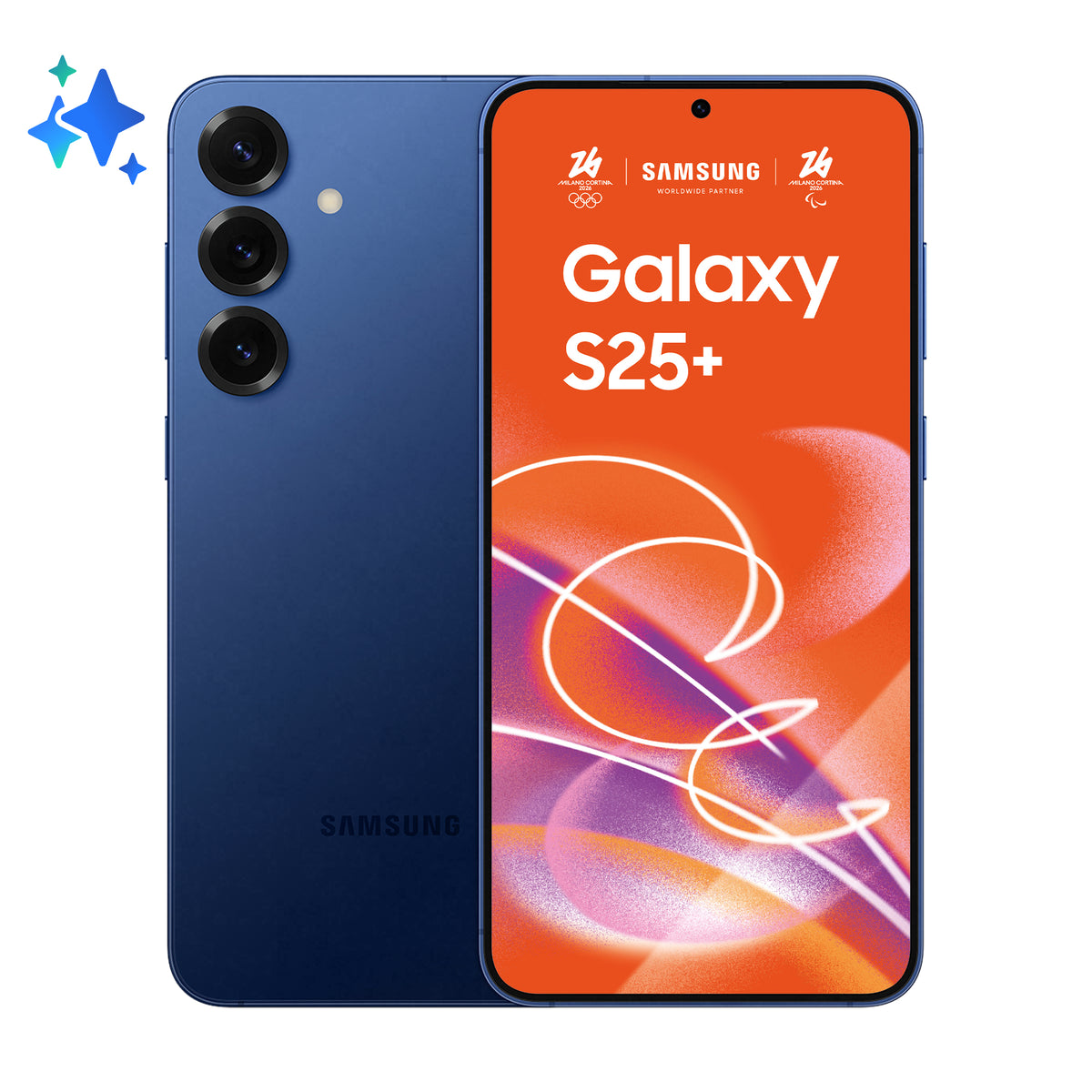 Samsung Galaxy S25+ 17 cm (6.7") Dual SIM Android 15 5G USB Type-C 12 GB 256 GB 4900 mAh Navy