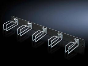 Rittal Rangierpanel 1HE HxT 43x55mm RAL 9005 Stahlbügel