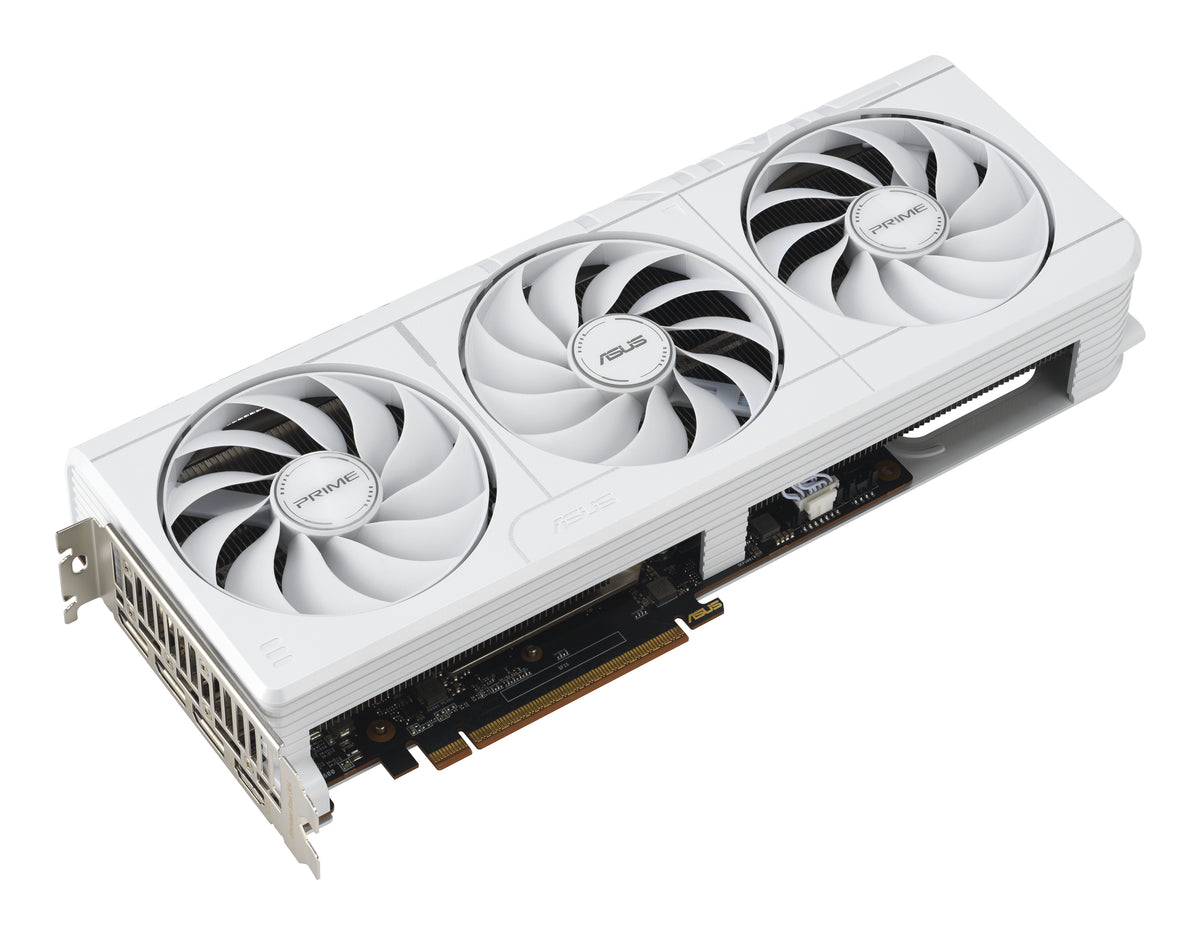 ASUS Prime -RX9070XT-O16G-WHITE AMD Radeon RX 9070 XT 16 GB GDDR6