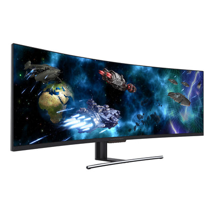 LC-Power 124,5 εκ. (49") LC-M49-DFHD-144-C-Q VA+DP+HDMI