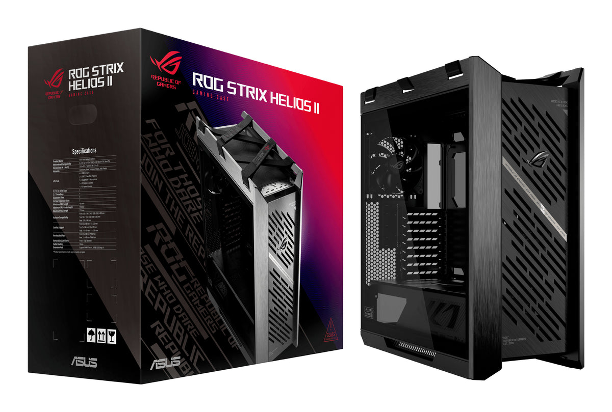 ASUS ROG Strix Helios II GX601S Midi Tower Black