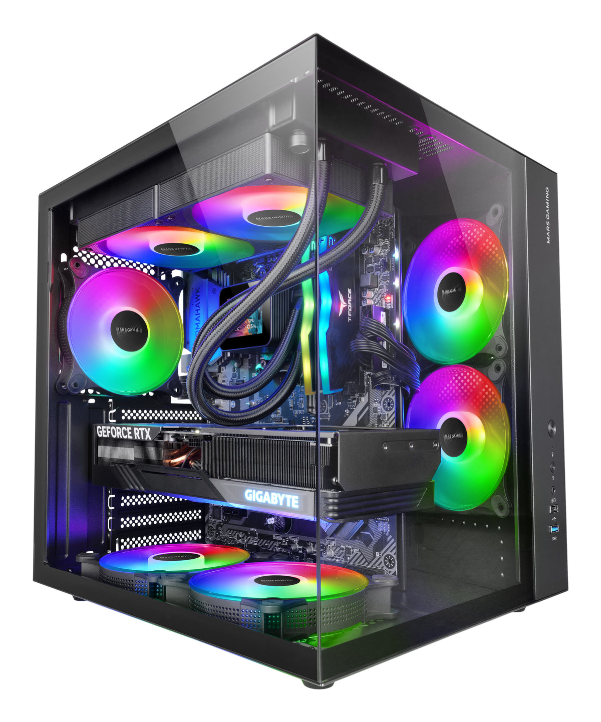 Mars Gaming MCV-ONE Midi Tower Black