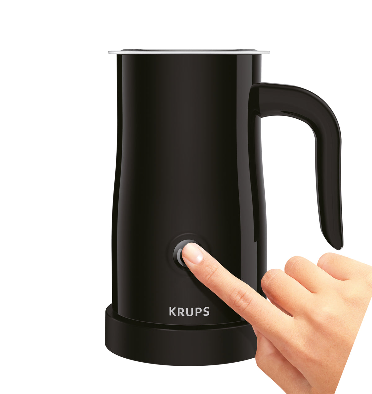 Αυτόματος αφρογαλατιστής/ζεσταίνων Krups XL1008 Μαύρος