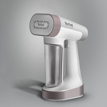 Tefal Pure Force DT8765E0 Handheld Garment Steamer, 0.18 L, 1800 W, Black/Cinnamon