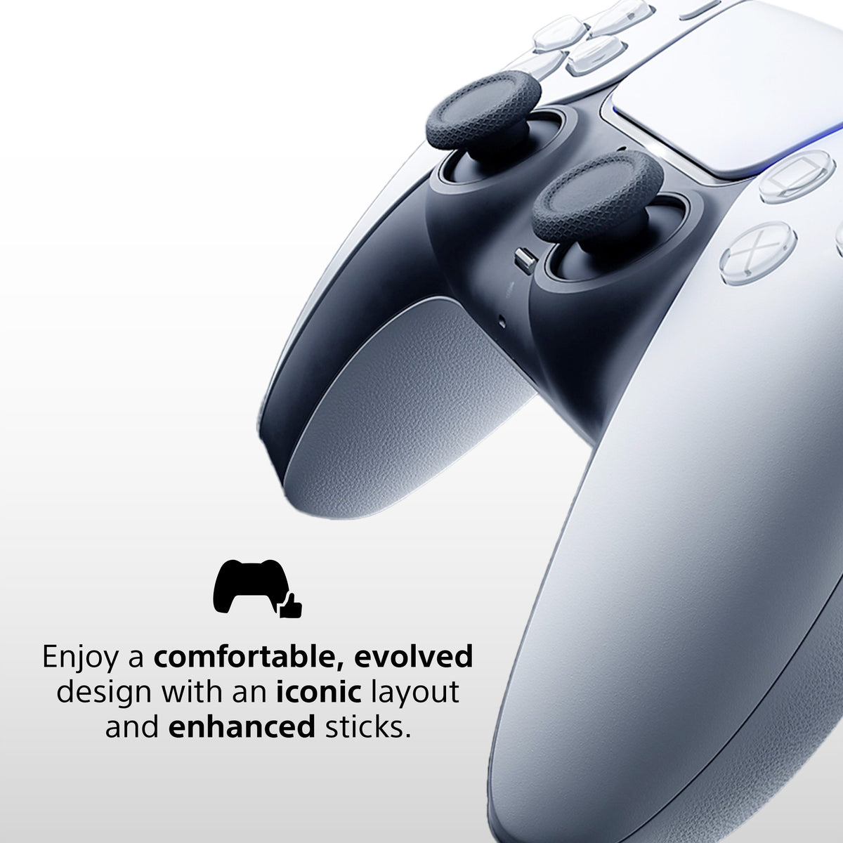 Sony DualSense Gamepad PlayStation 5 Analogue / Digital Bluetooth/USB Black, White