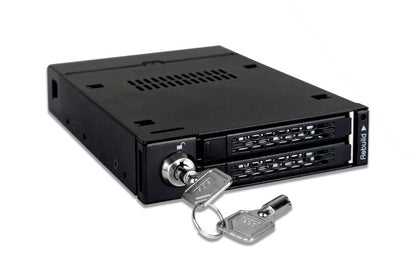 Backplane IcyDock 2x6,3cm SATAI-III in 1x3,5" RAID-Controlle
