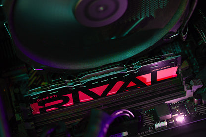 Goodram *DDR4 Rival Radiant 32GB (2*16)/3200 CL16 Red memory module 2 x 16 GB 3200 MT/s 288-pin DIMM