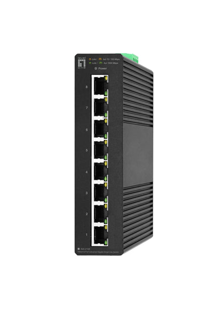 Διακόπτης LevelOne 8x GE IGS-2108 RJ45, 10/100/1000Mbps