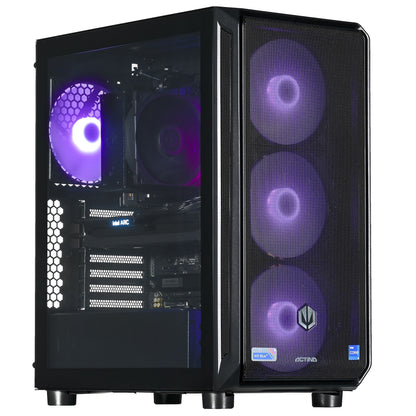 Actina 5901443410362 PC Intel® Core™ i5 i5-14400F 32 GB DDR5-SDRAM 1 TB SSD Intel Arc B580 Windows 11 Home Midi Tower Black