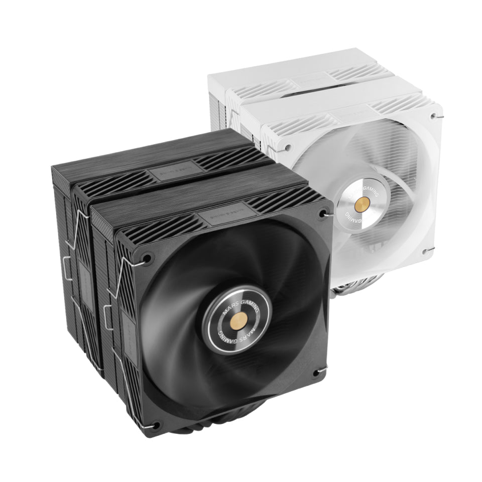 Mars Gaming MCPU-X26PRO Processor Air cooler 12 cm Black 1 pc(s)