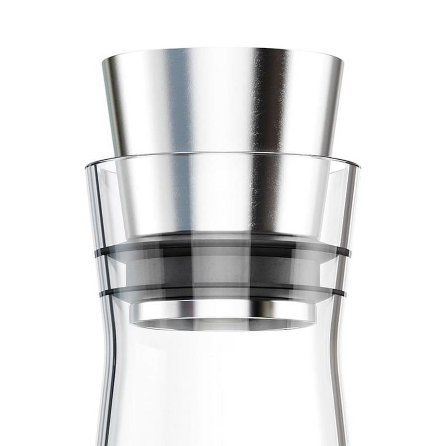 Emsa Flow Slim glass carafe 1.0 L Glass 515675