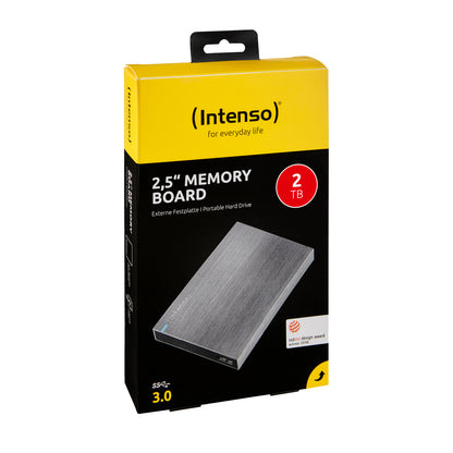 Intenso 6.3cm (2,5")   2TB 3.0 MemoryBoard anthrazit