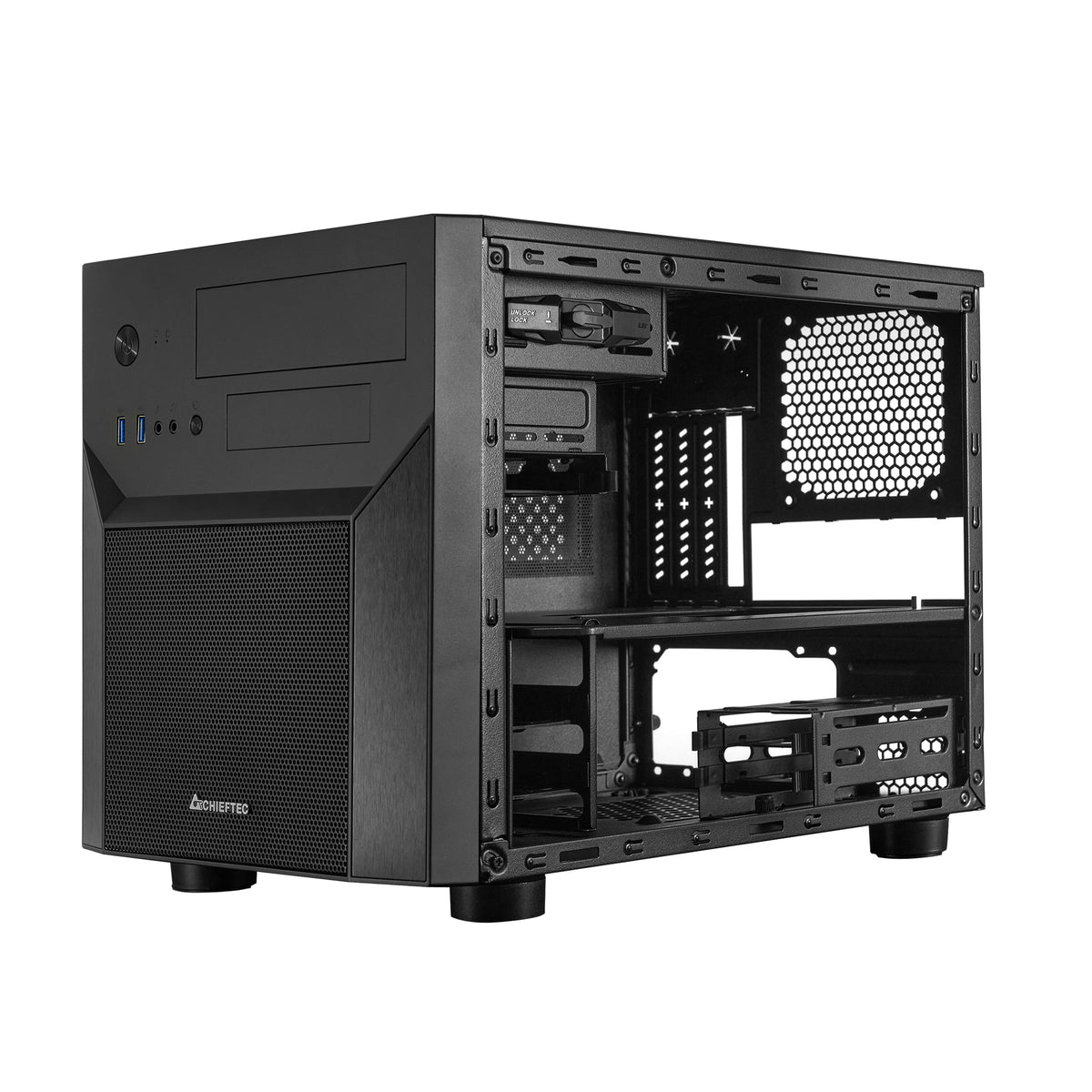 Chieftec CI-02B-OP computer case Cube Black