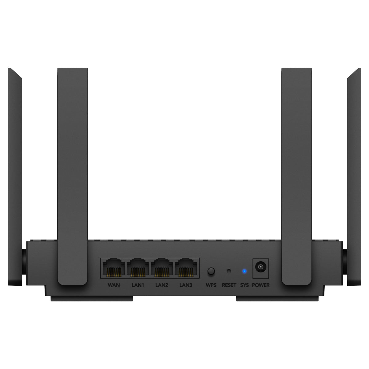 Ασύρματος δρομολογητής Cudy WR1500 με θύρα Gigabit Ethernet, Dual-band (2,4 GHz / 5 GHz), Μαύρος