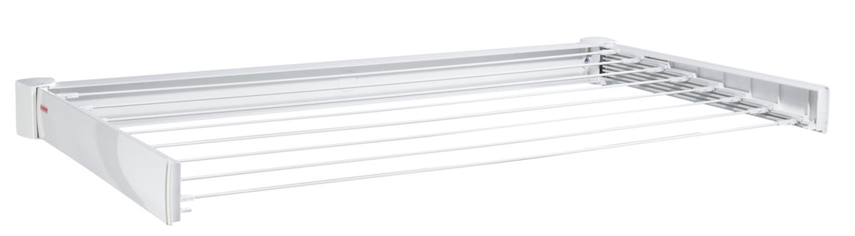 Leifheit 83305 Wall-Mounted Laundry Drying Rack, White