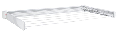 Leifheit 83305 Wall-Mounted Laundry Drying Rack, White