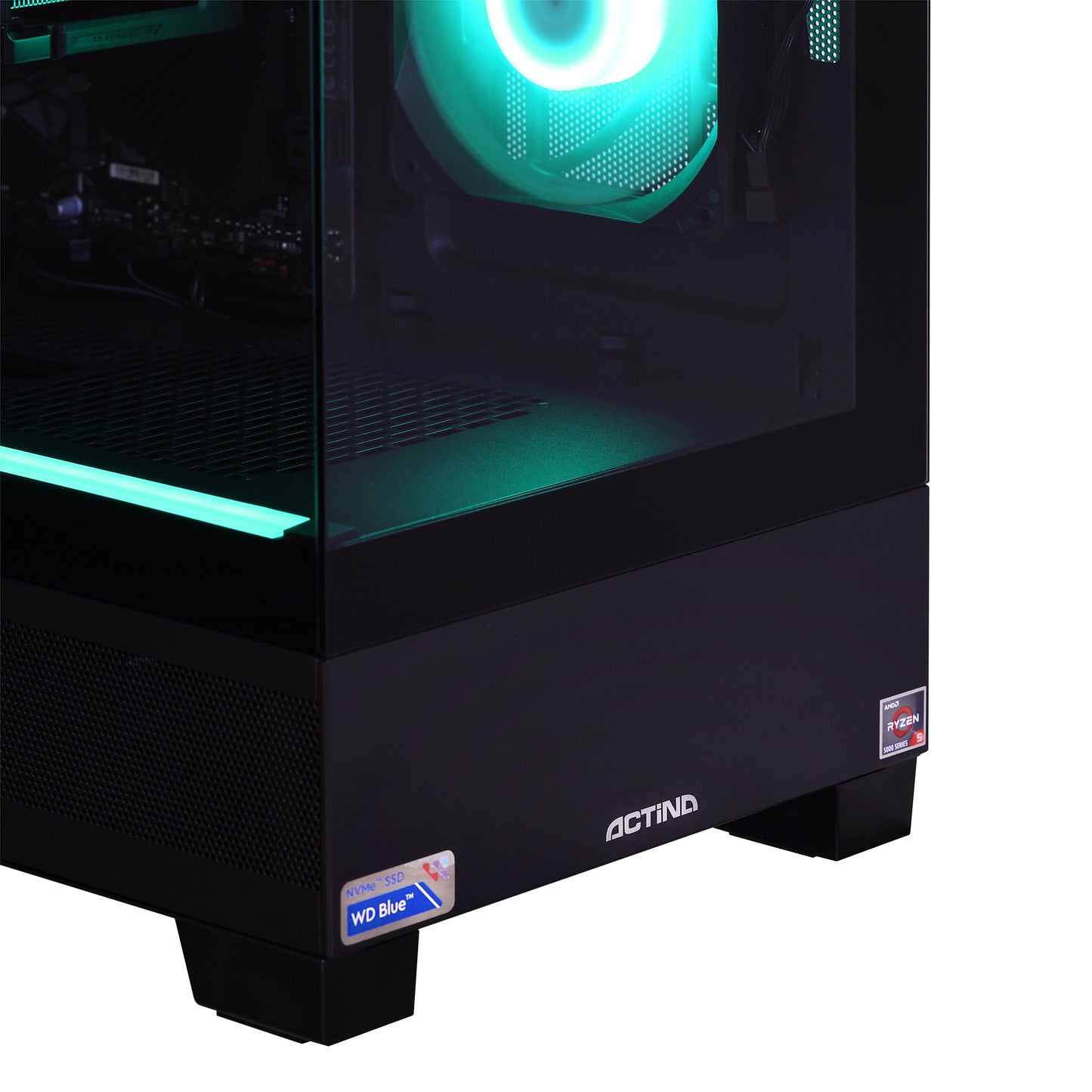 Actina 5901443421085 Η/Υ AMD Ryzen™ 5 5600X με 32 GB DDR4-SDRAM, 1 TB SSD, και NVIDIA GeForce RTX 5060 σε μαύρο Midi Tower
