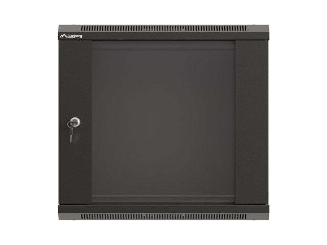 Lanberg WF03-5309-10B 9U Wall-Mounted Rack Cabinet - Black