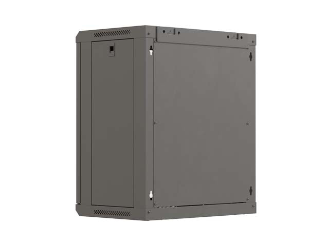 Lanberg WF03-5312-10B rack cabinet 12U Wall mounted rack Black