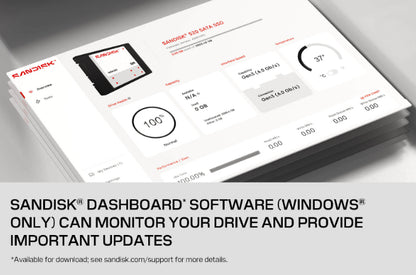 SanDisk SDSS51200TAB-000G0 Internal Solid State Drive 2 TB 2.5" SATA III 3D TLC NAND