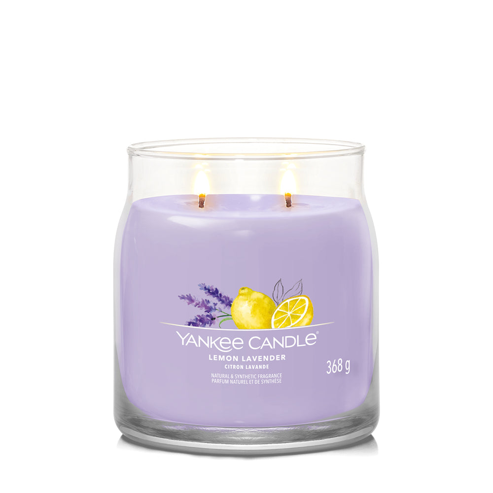 Yankee Candle Medium Candle — Lemon Lavender