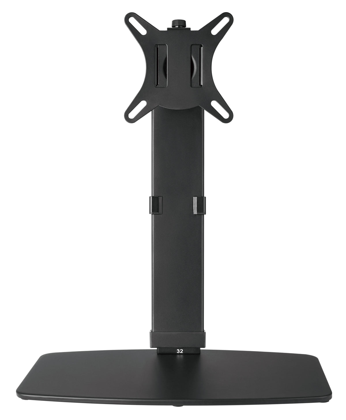 Gembird MS-D1ST-02 Height adjustable full-motion monitor desk stand, 17"-32", black