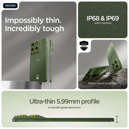 Motorola edge 70 17 cm (6.7") Dual SIM Android 16.0 5G USB Type-C 12 GB 512 GB 4800 mAh Green
